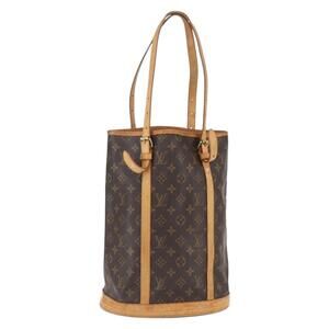LOUIS VUITTON Monogram Bucket GM Shoulder Bag M42236 LV Auth 155041